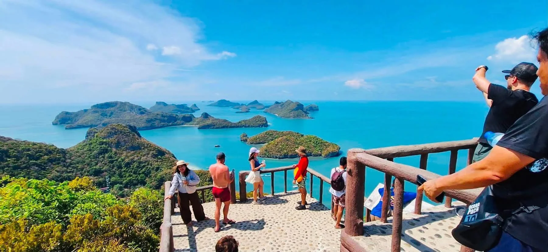 Ang Thong National Marine Park from Koh Samui