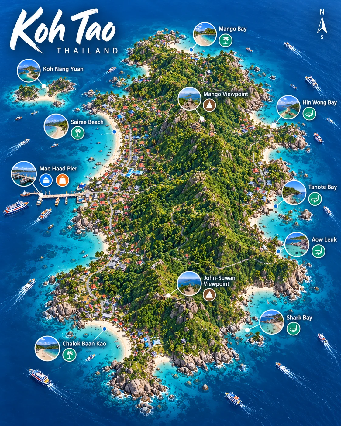 Koh Tao & Nang Yuan