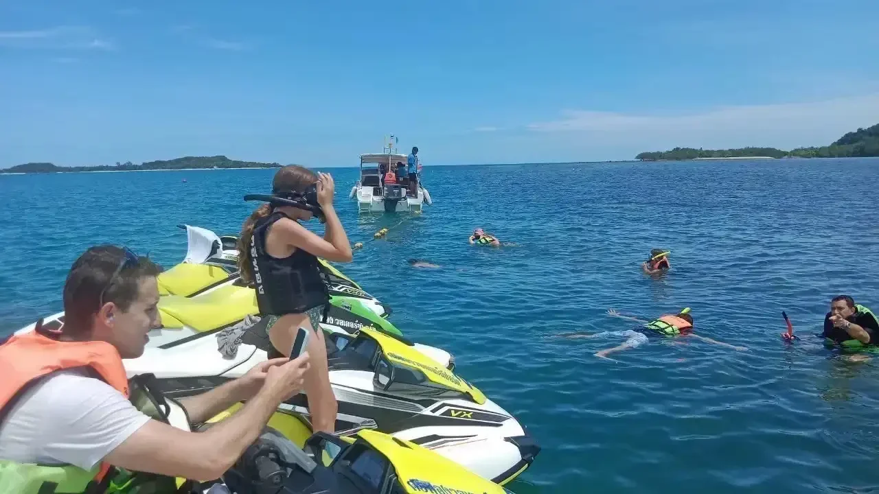 Jet Ski Safari to Pig Island from Koh Samui