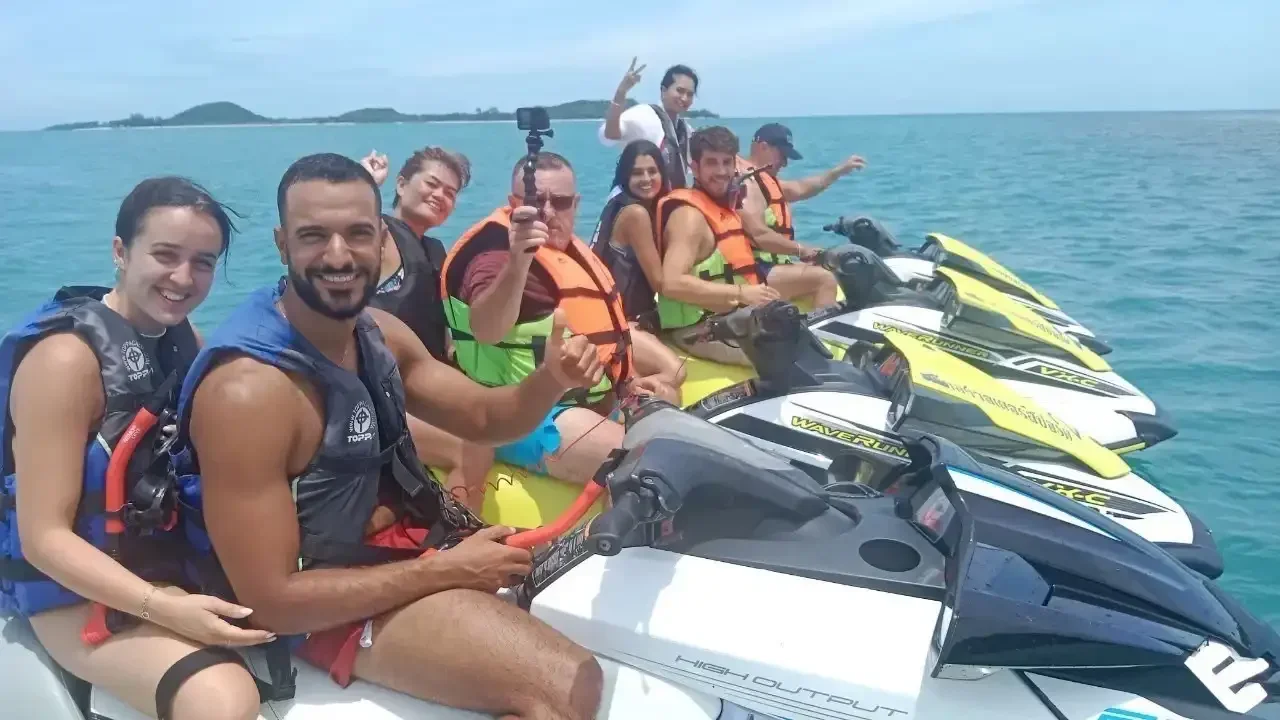 Jet Ski Safari to Pig Island from Koh Samui experience