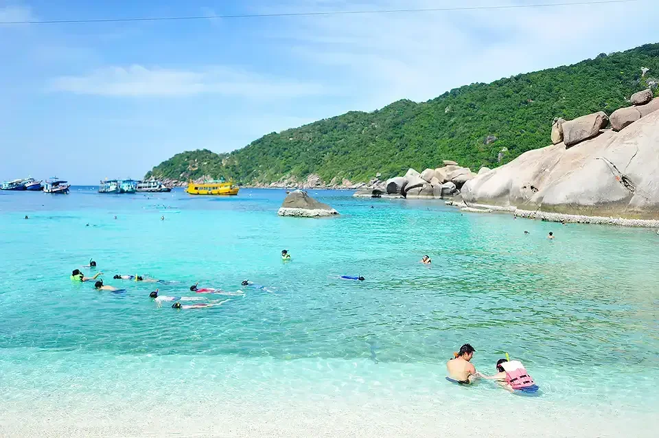 Koh Tao & Koh Nang Yuan Catamaran Tour from Koh Samui adventure