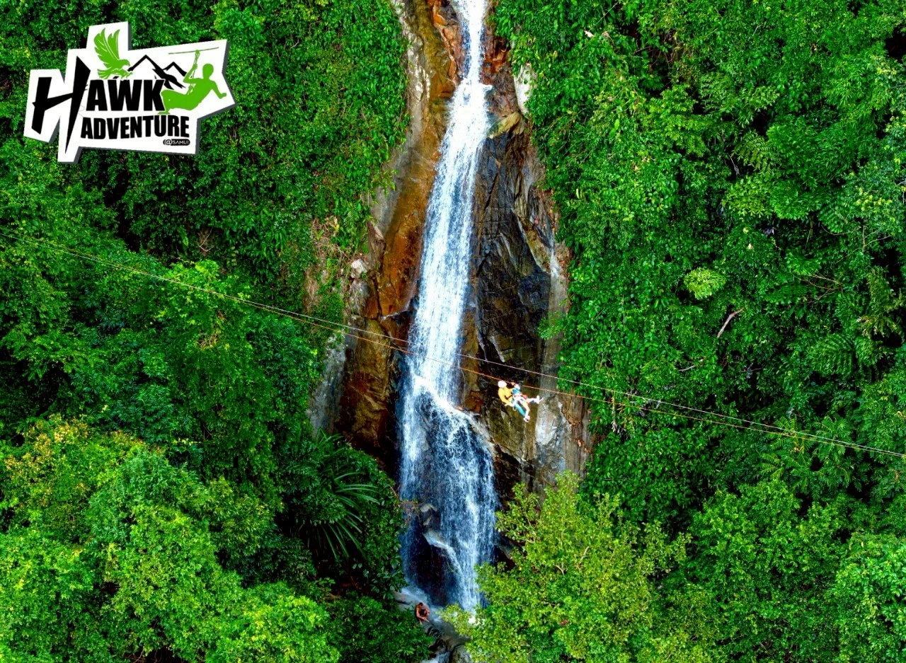 Hawk Adventure Zipline Samui in Koh Samui