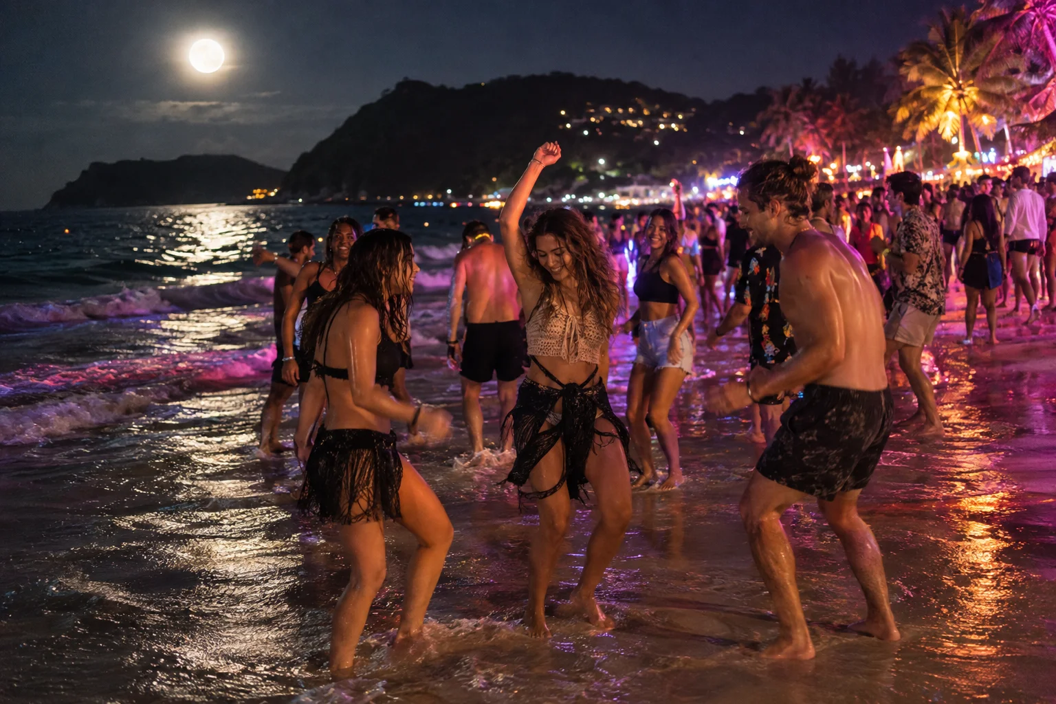 Speedboat to Full Moon Party adventure in Koh Samui
