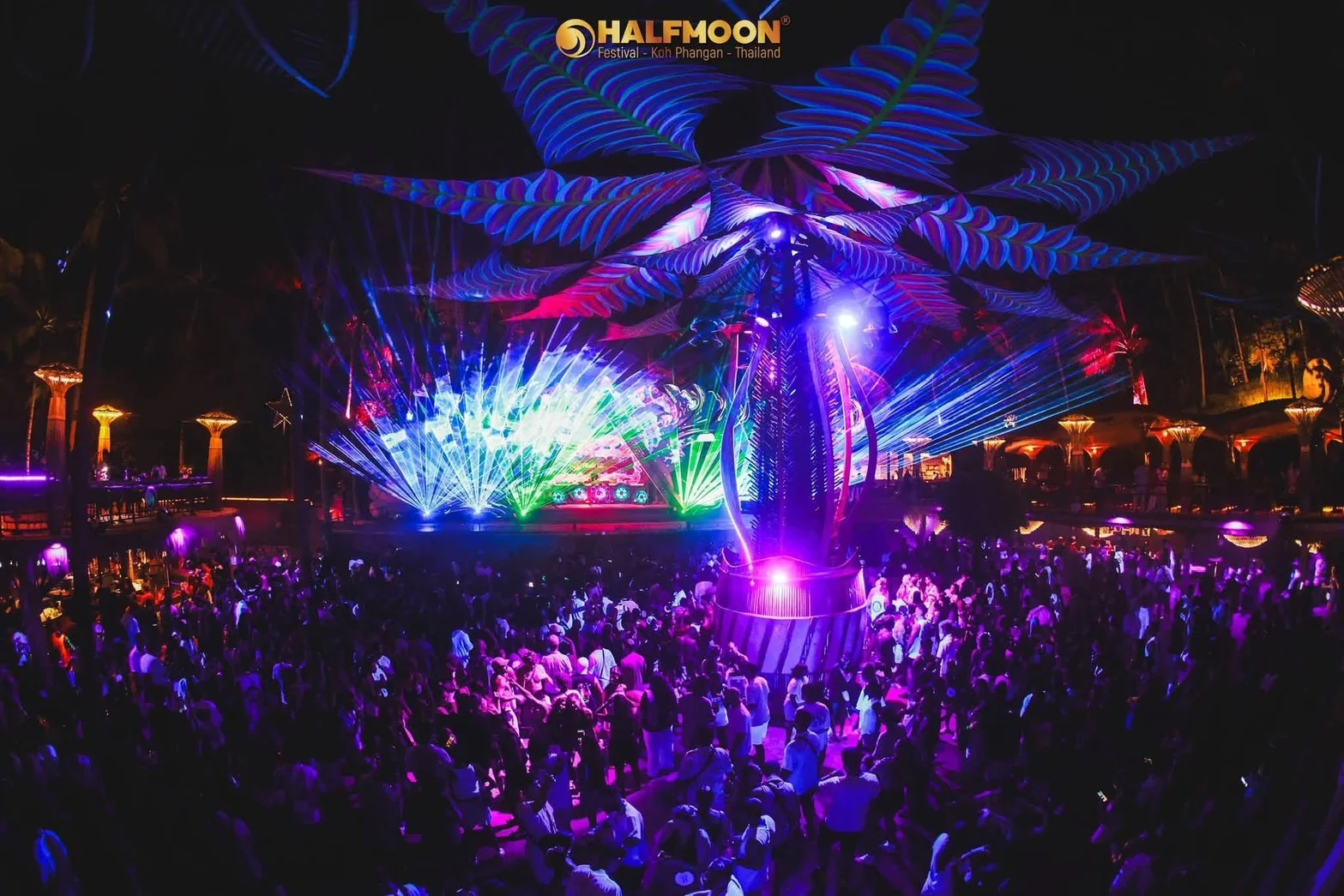 Halfmoon Festival Koh Phangan – Magic Forest Party from Koh Samui adventure