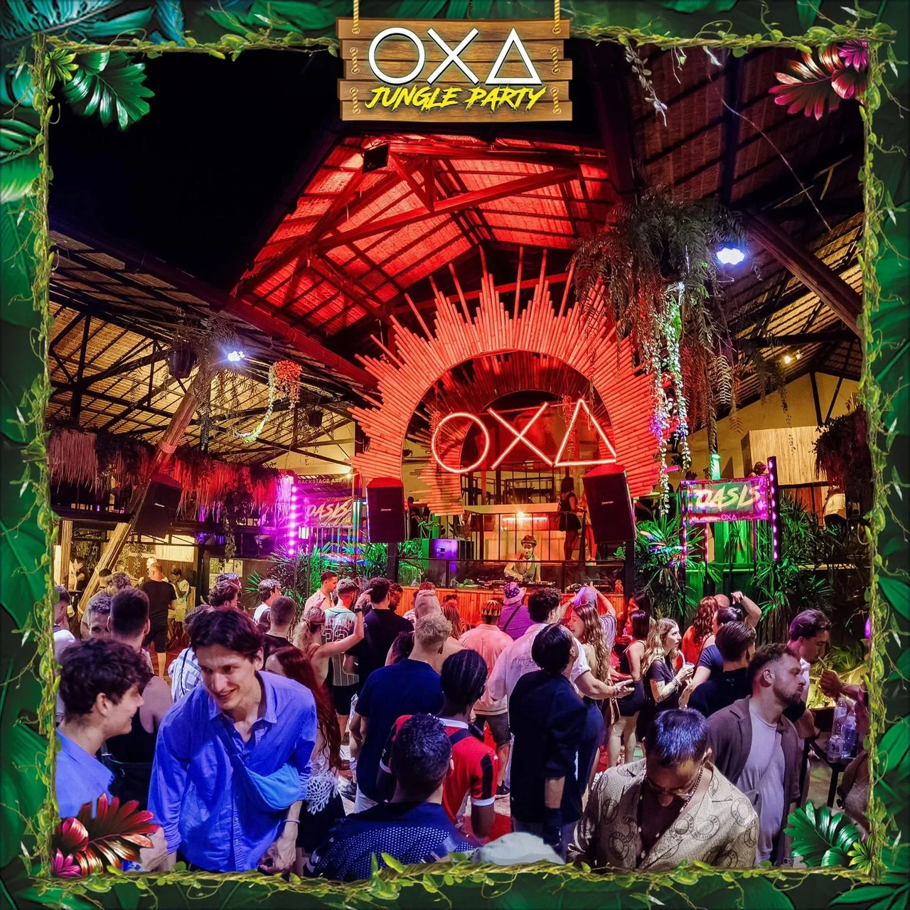 OXA Jungle Party Koh Phangan - Party & Speedboat from Koh Samui adventure