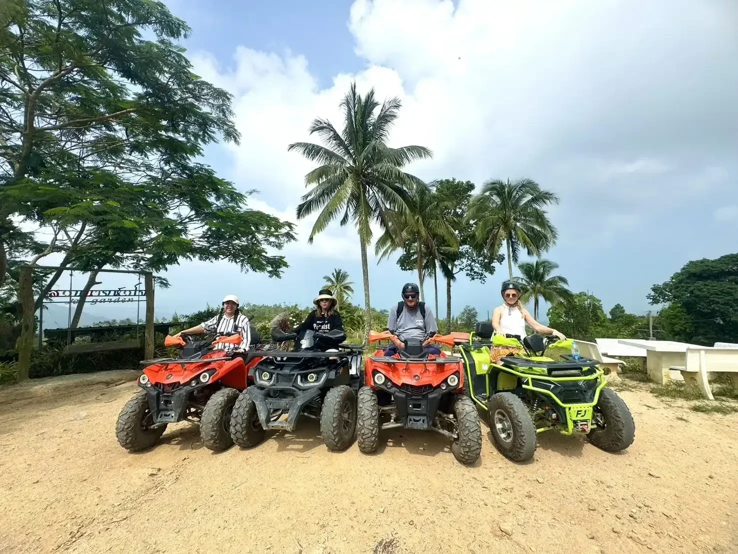 Green Mountain ATV Koh Samui experience